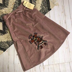 NWT Vintage Tops 'n Bottoms Southwest Wrap Skirt